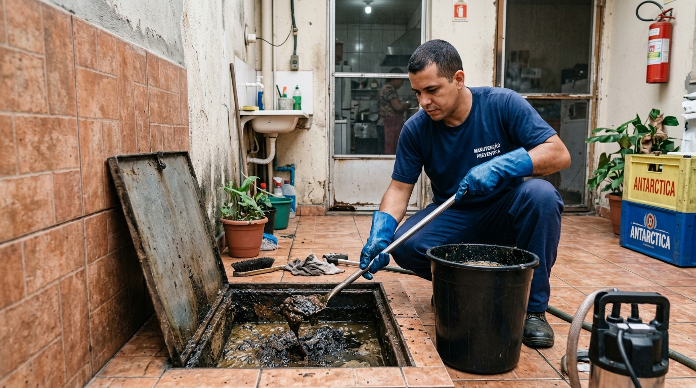 Limpeza de Caixa de Gordura perto de mim em Juiz de Fora‑MG